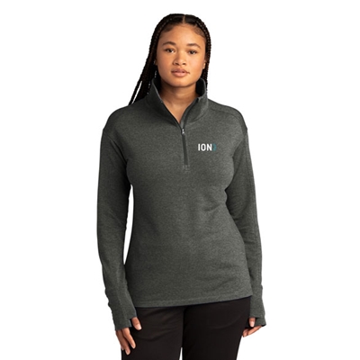 IO102<br>Sport-Tek ® Ladies Sport-Wick ® Flex Fleece 1/4-Zip