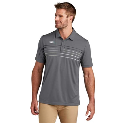 IO105<br>TravisMathew Coto Performance Chest Stripe Polo