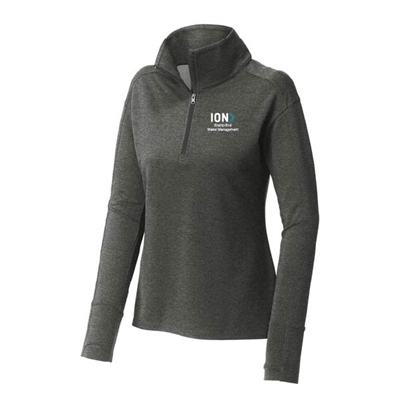 IOC102<br>Sport-Tek ® Ladies Sport-Wick ® Flex Fleece 1/4-Zip